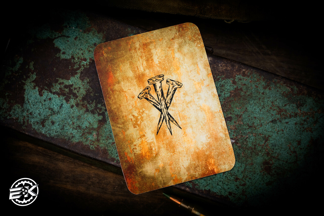 HiTex Gear "JRW" Brass Poker Chip COTMC