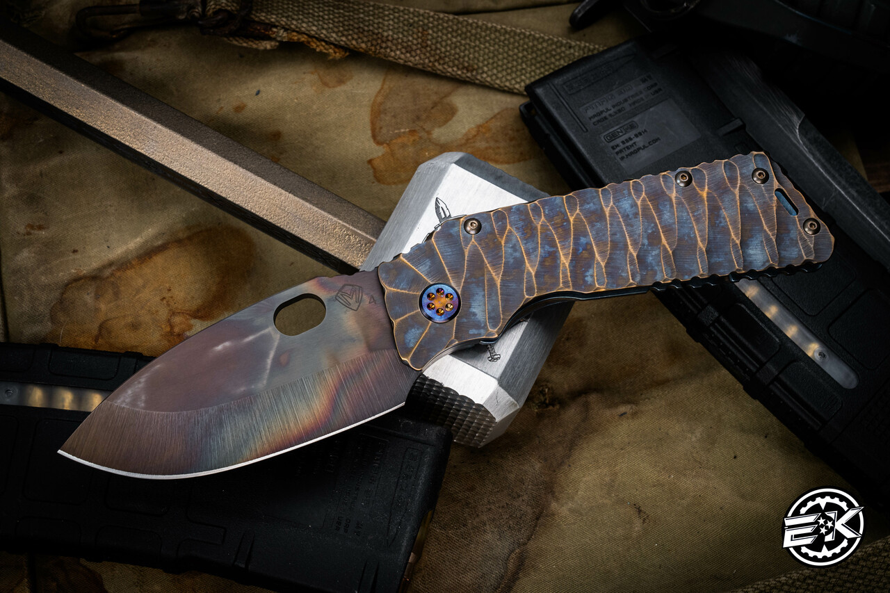 Medford TFF-1 Tactical Fighting Folder Knife Bronze Flamed