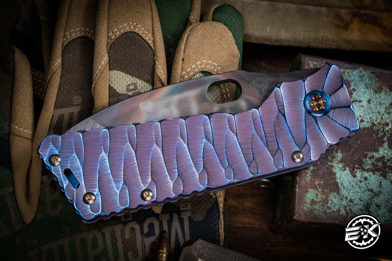 Medford TFF-1 Tactical Fighting Folder Knife Blue-Violet Predator