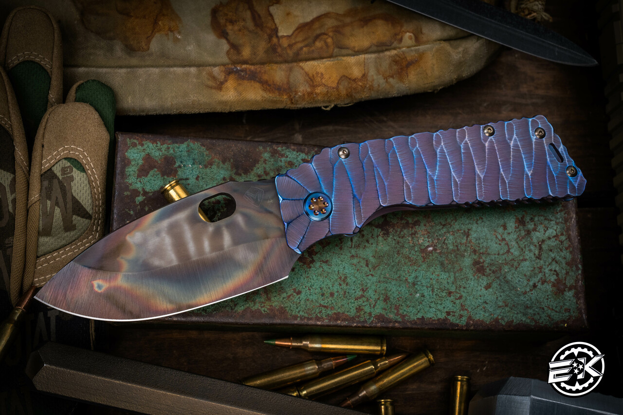 Medford TFF-1 Tactical Fighting Folder Knife Blue-Violet Predator