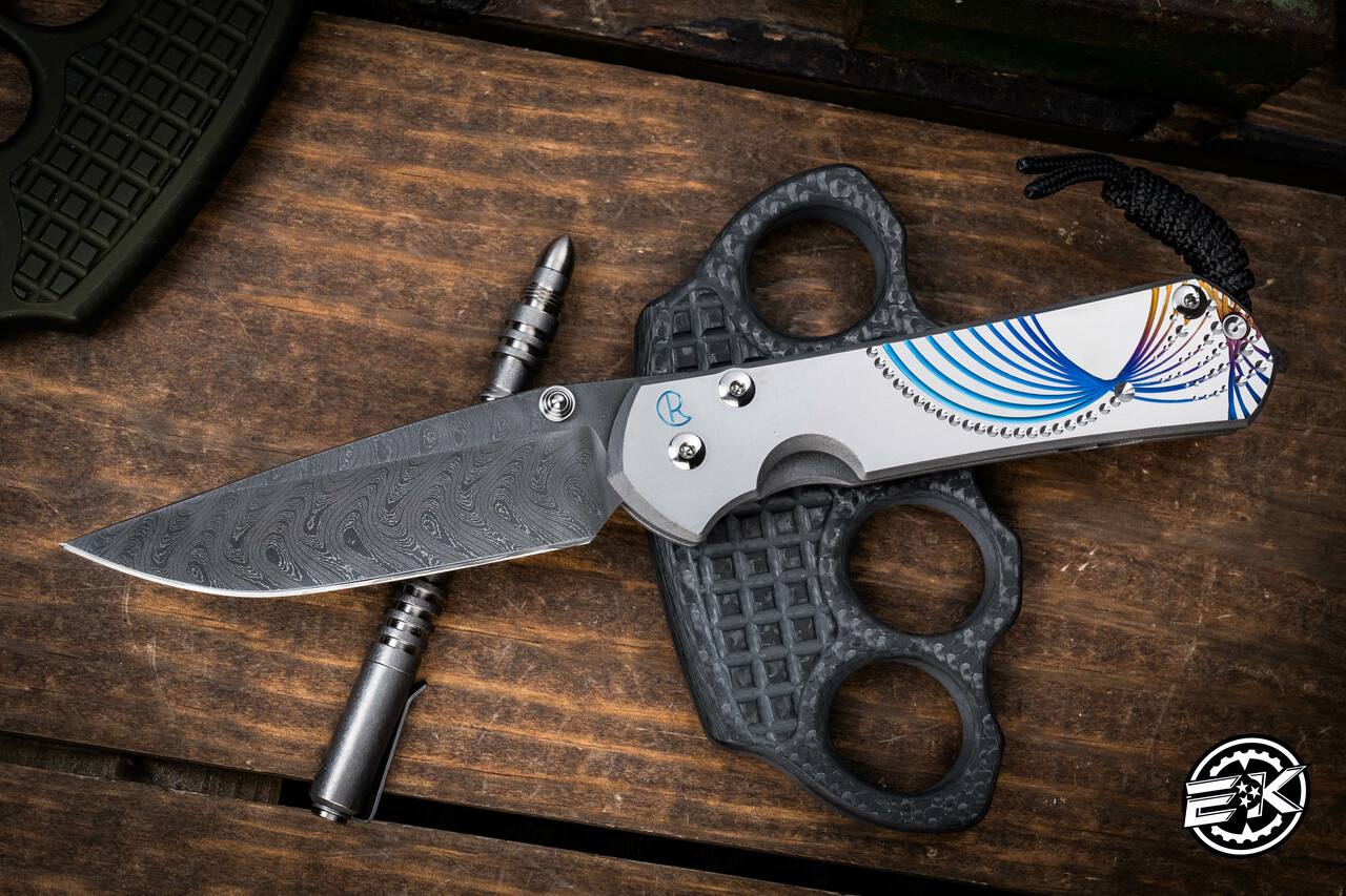 Chris Reeve Knives Large Sebenza 31 Unique Graphic Blasted