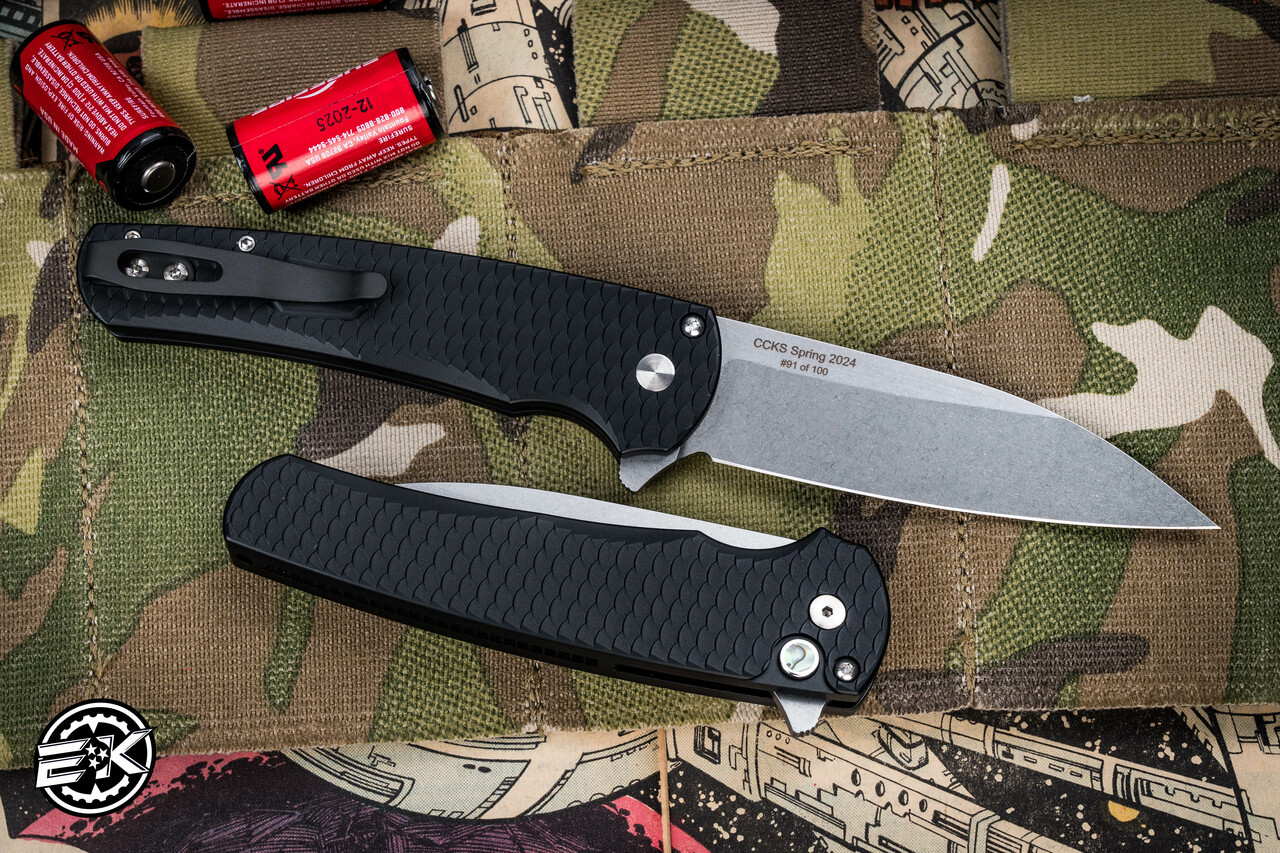 ProTech Malibu Manual Flipper Knife Dragon Scale Texture
