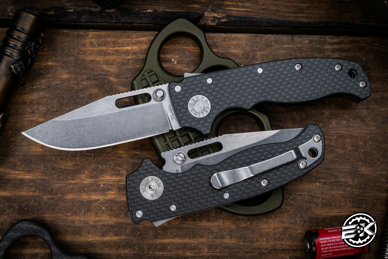 Coltello Pieghevole Demko AD 20.5 Con Chiusura Shark-Lock E Lama S35VN Black - Tactical Pocket Knife