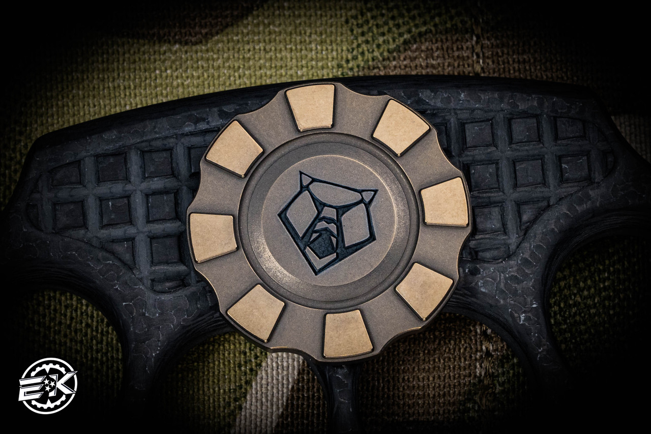 Hitex/Shirogorov Poker Chip Titanium Bronze TecnhoCarbo Inlay