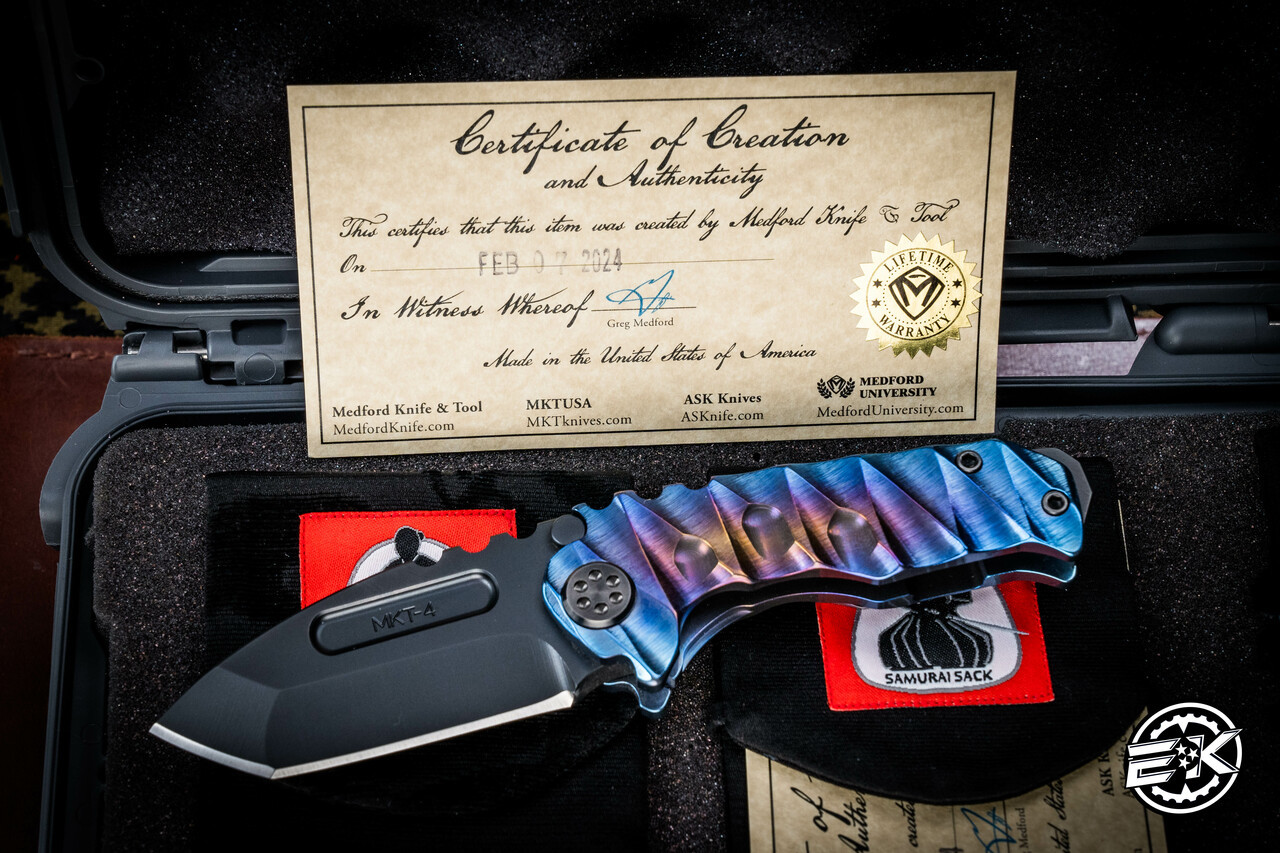 Medford Knife Custom Praetorian Ti Box Set - Prae Ti Medford Knife Custom Praetorian Ti Box Set - Prae Ti
