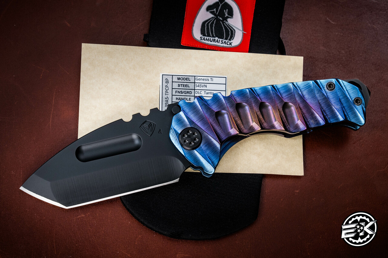 Medford Knife Custom Praetorian Ti Box Set - Prae Ti, Genesis Ti