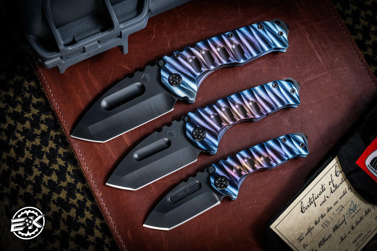 Medford Knife Custom Praetorian Ti Box Set - Prae Ti, Genesis Ti