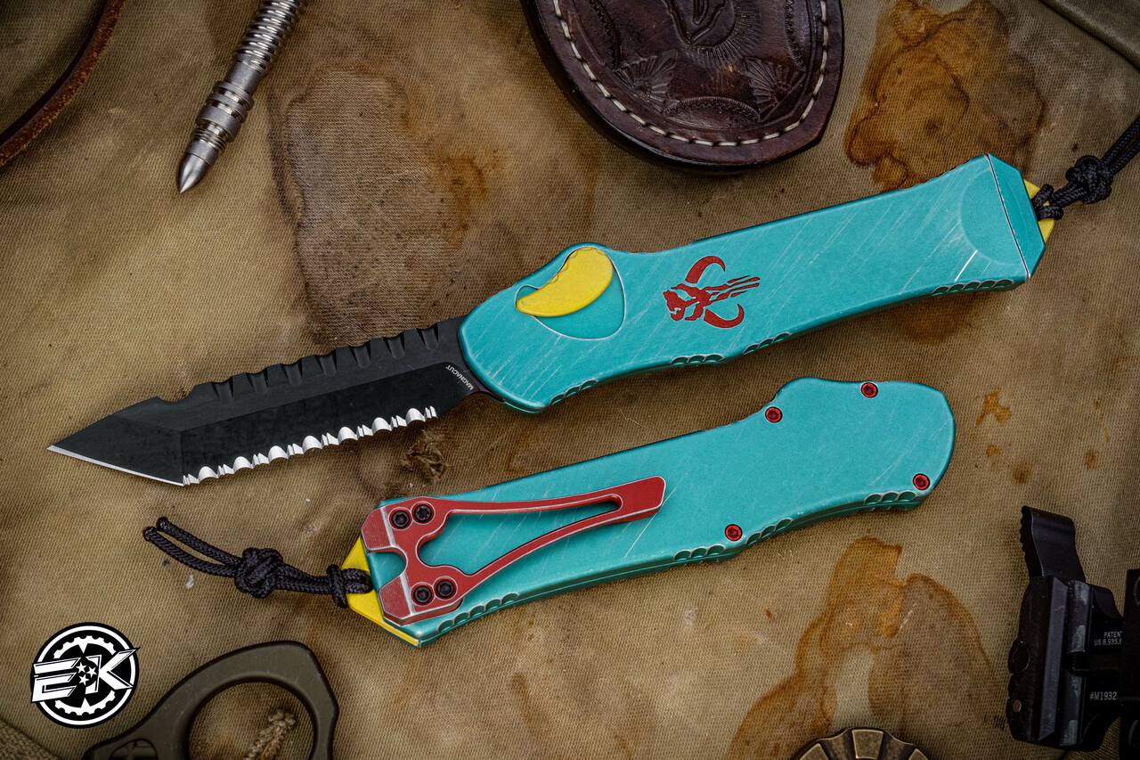 Heretic Knives Hydra Bounty Hunter OTF Automatic Knife 3.6