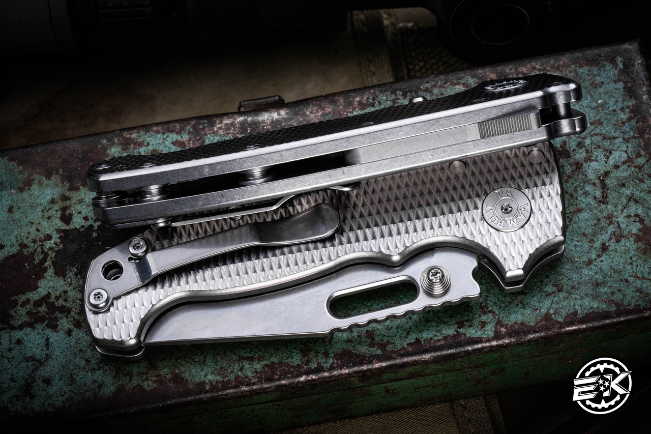 アクロアイト Andrew Demko AllTi Titanium MG AD20S Shark Lock Folder 20CV Clip