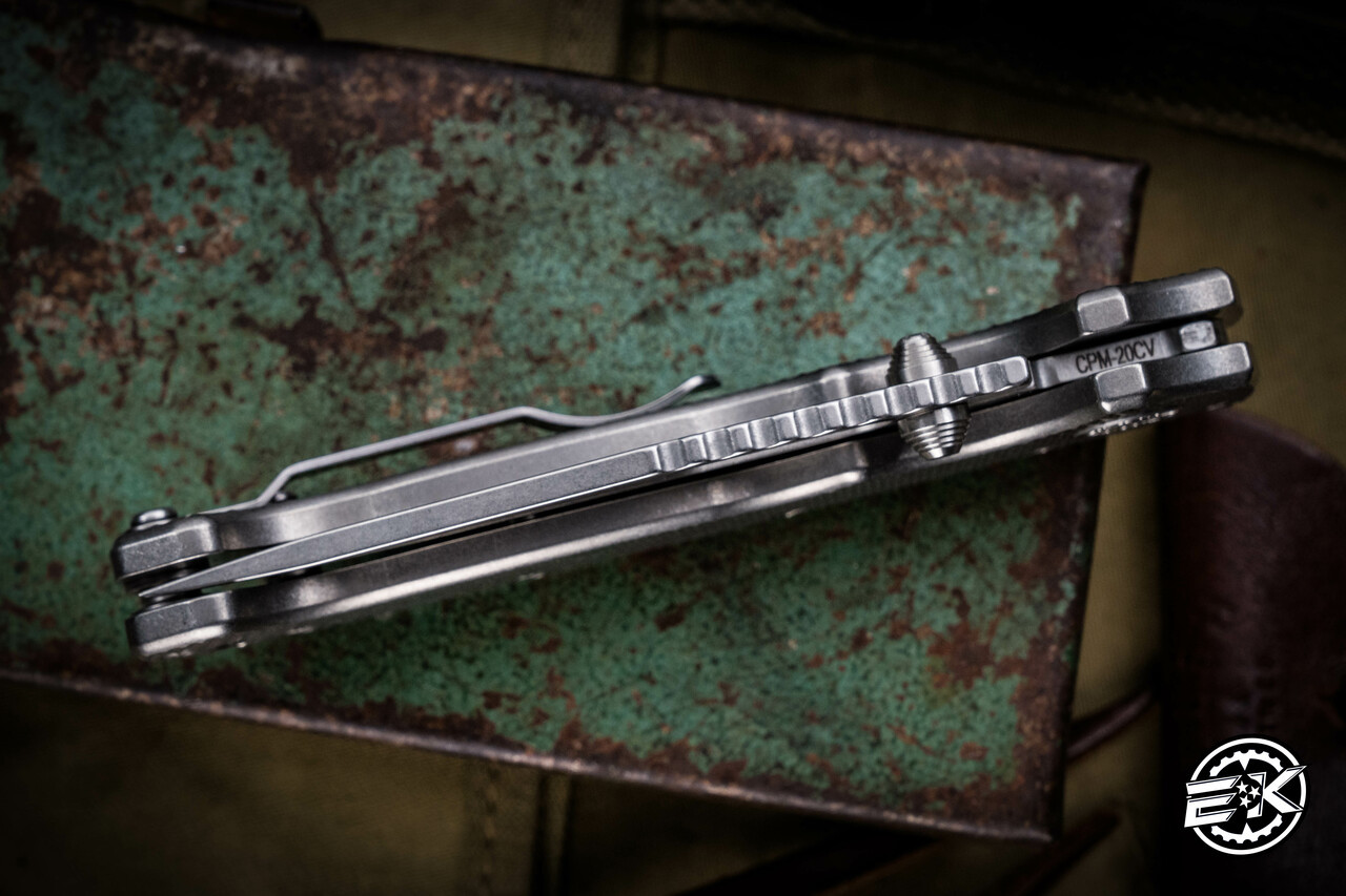 アクロアイト Andrew Demko AllTi Titanium MG AD20S Shark Lock Folder 20CV Clip