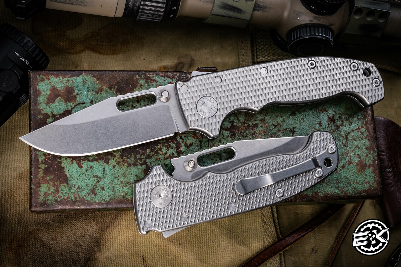 Andrew Demko AllTi Titanium MG AD20S Shark Lock Folder 20CV Clip