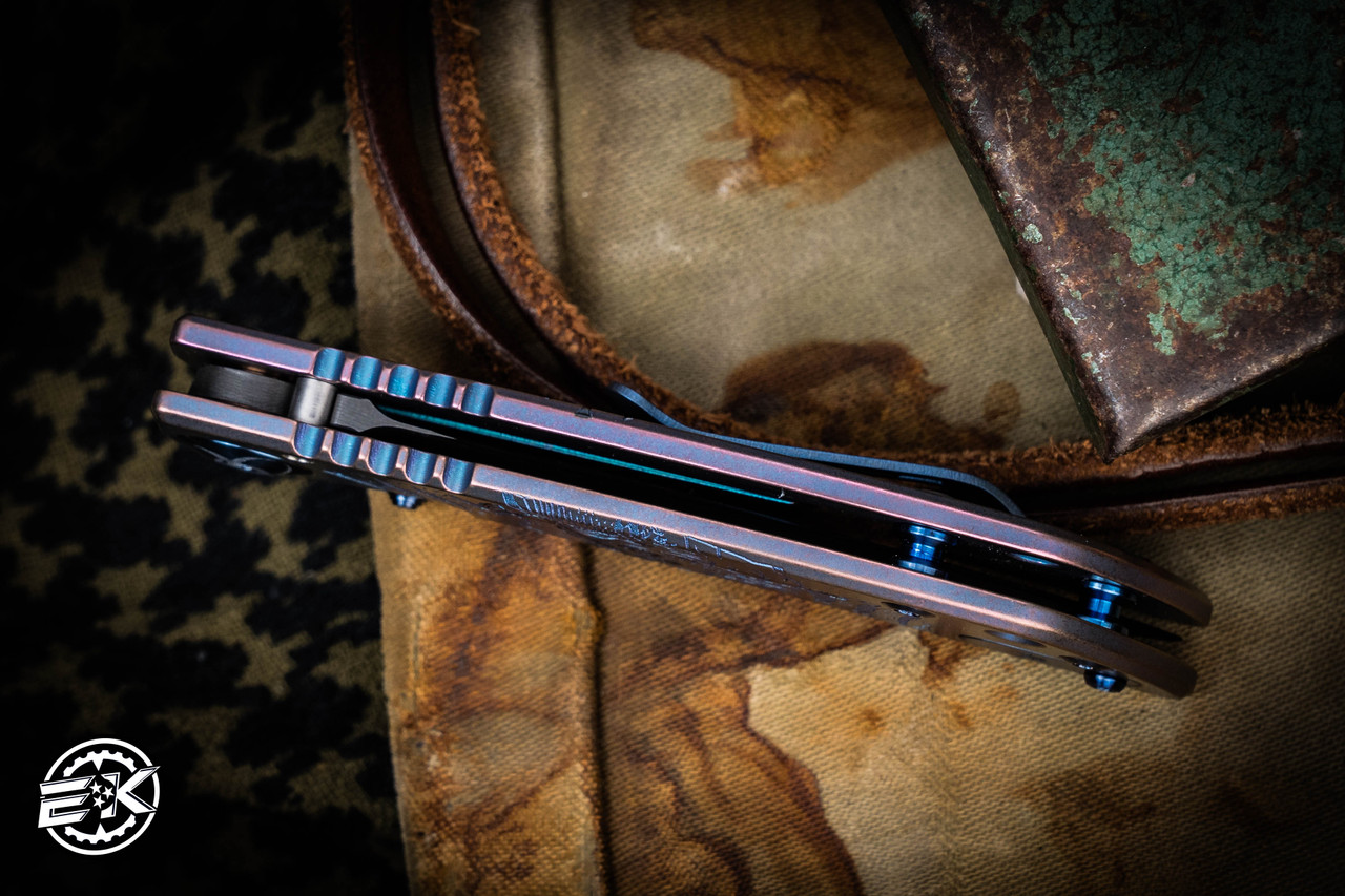 Spartan Blades Custom Harsey Folder Knife 