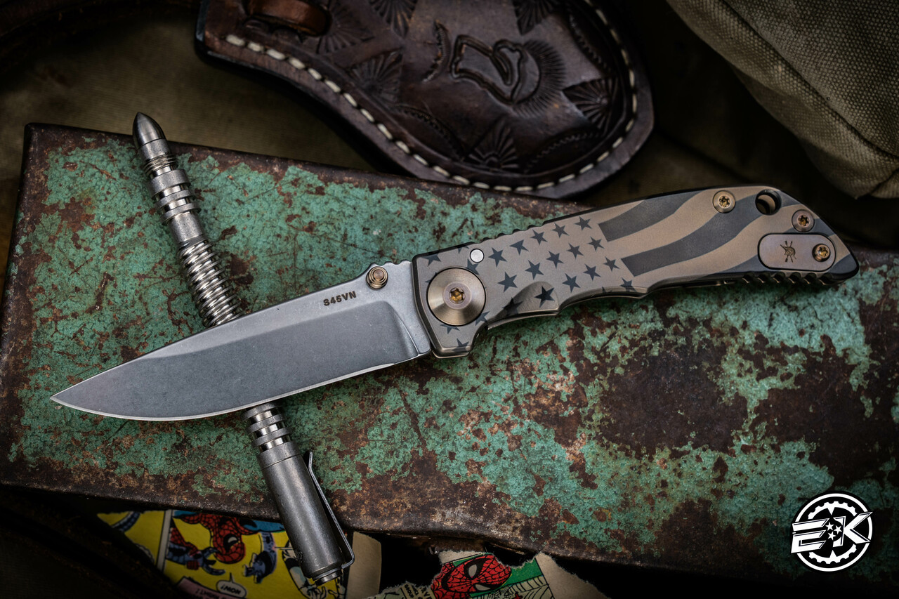 Spartan Blades Custom Harsey Folder Knife 