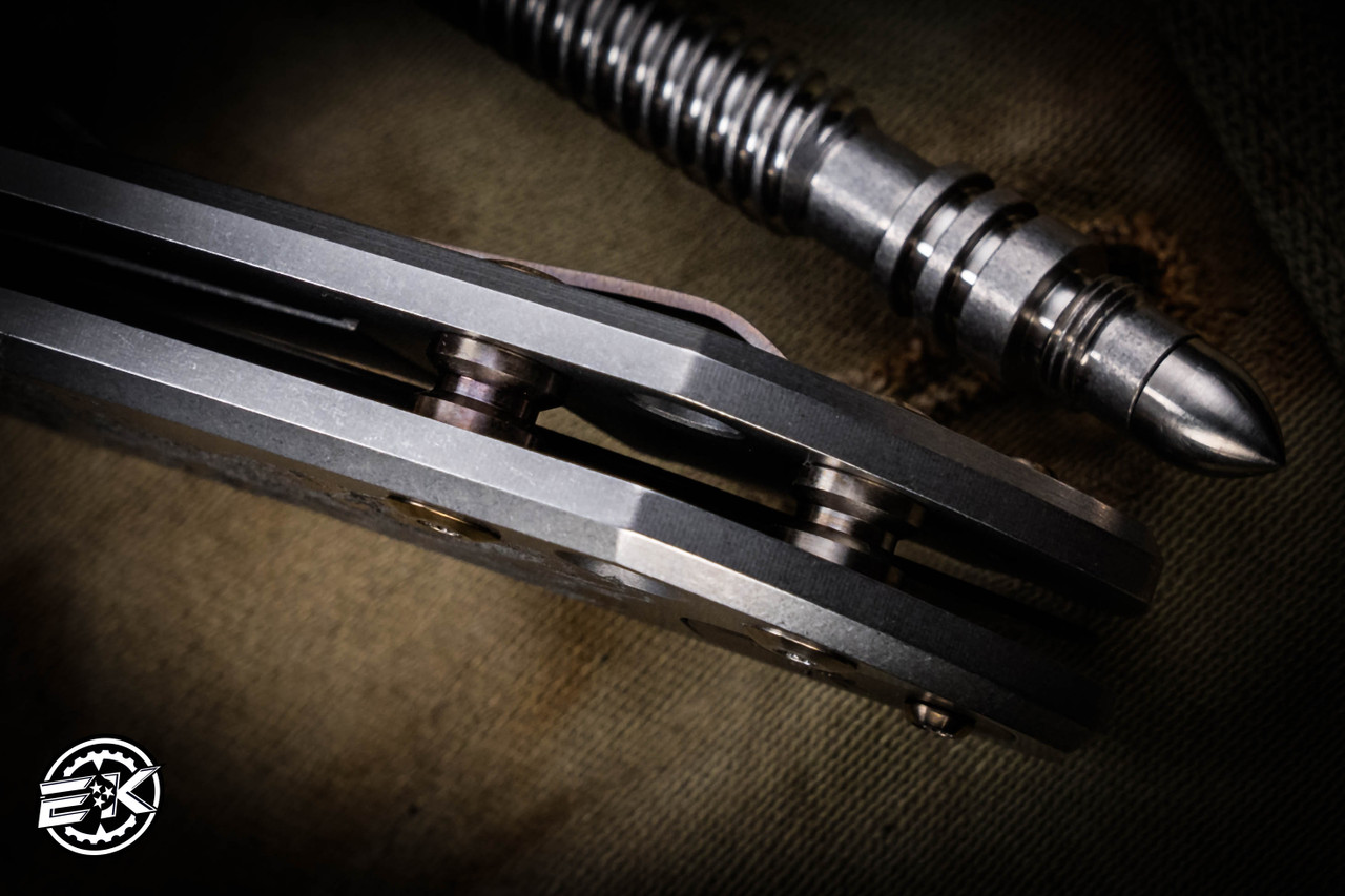 Spartan Blades SHF Harsey Folder Limited Edition Koi Fish Engraved