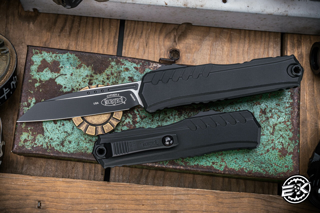 Microtech Cypher II OTF Automatic Knife 3.5