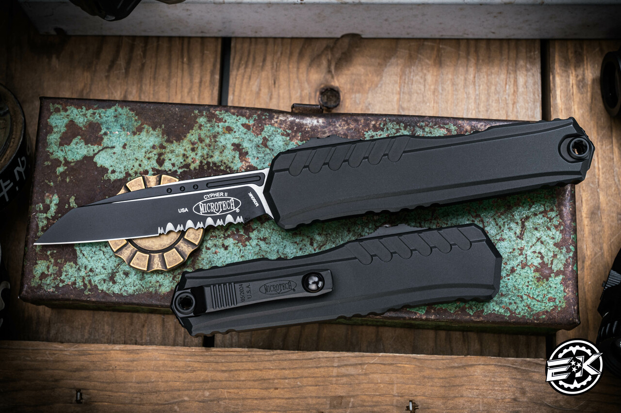 Microtech Cypher II OTF Automatic Knife 3.5