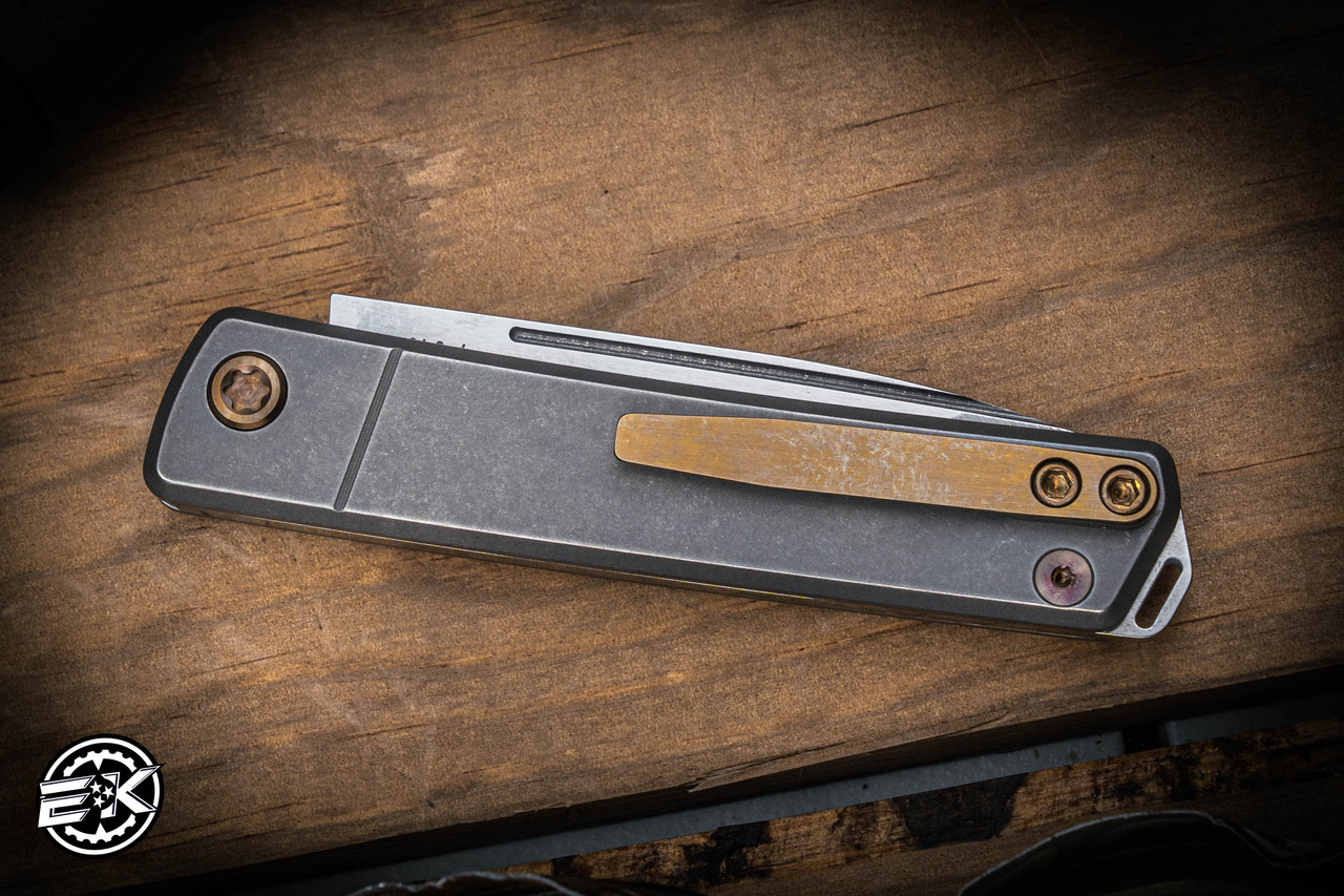ジャンクジャーナル◇t43 Medford Gentleman Jack (GJ-2) Slip Joint Knife Old-School Tumbled