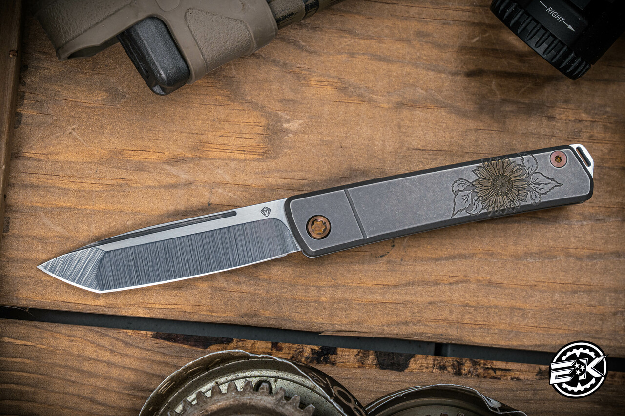 Medford Gentleman Jack (GJ-2) Slip Joint Knife Old-School Tumbled
