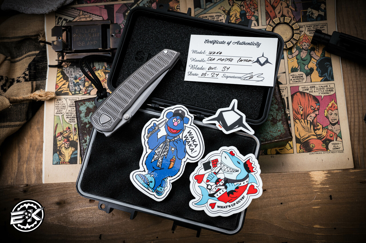 Sharknivco (Edison Barajas) WAKA Blasted Titanium Sea Monster