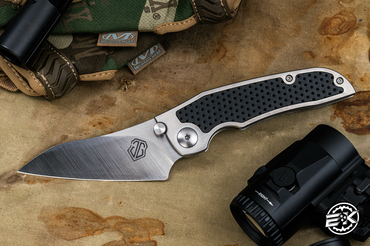 John Gray THUCK Titanium Leather Inlay 3.5