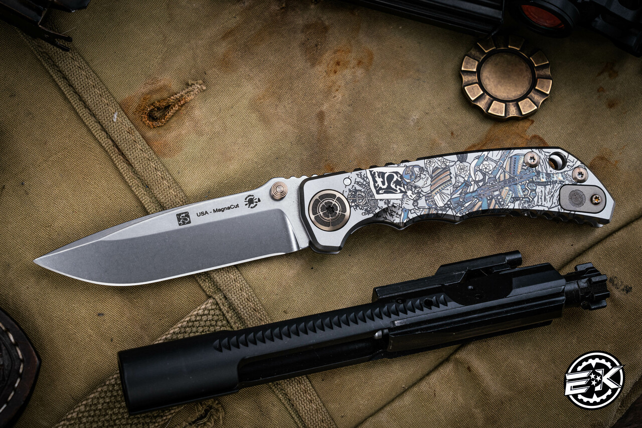 Spartan Blades Custom SHF Harsey Folding Knife Ronin Tactics 