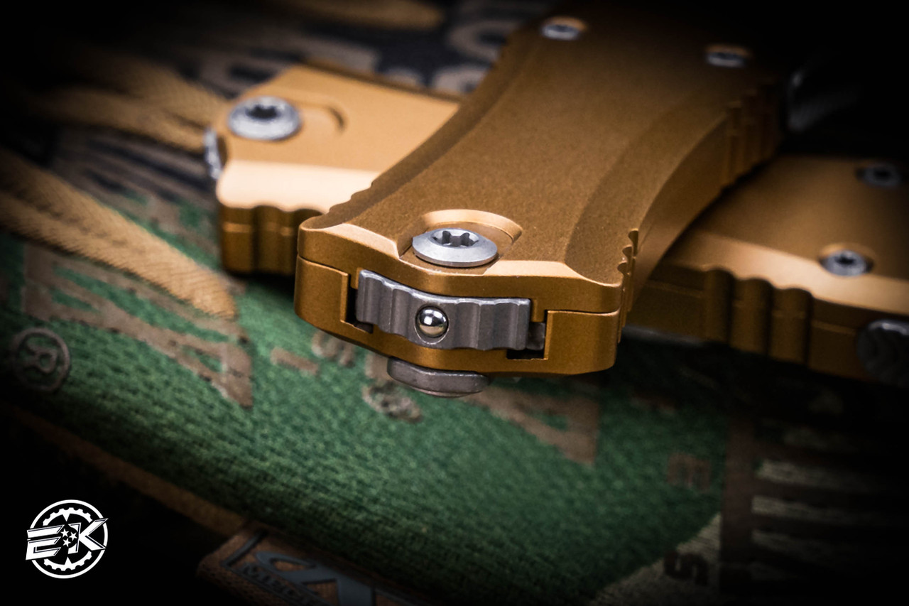 Microtech Hera II Mini OTF Automatic Knife Tan 3" Dagger Apocalyptic ...