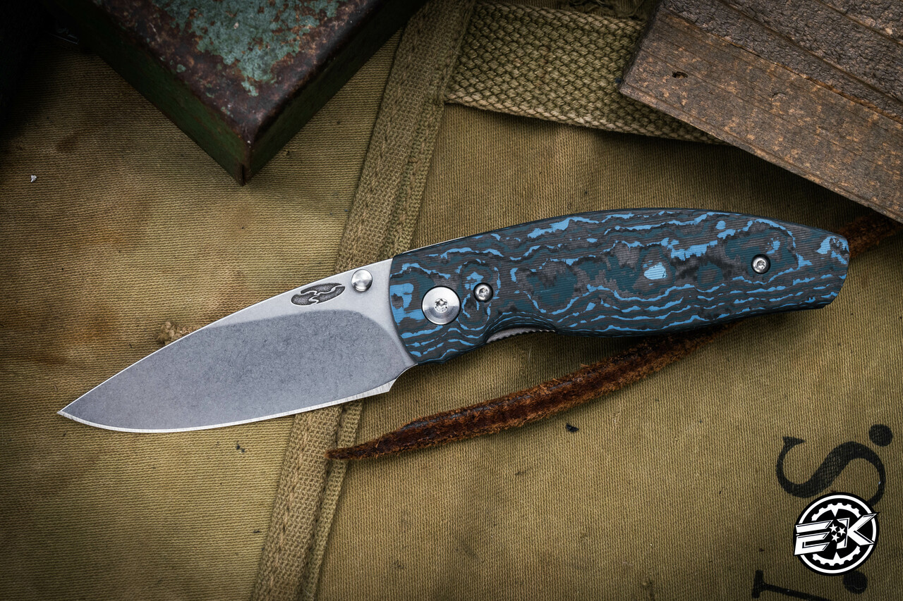 Three Rivers Manufacturing NEUTRON 2 Folding Knife Arctic Blue Fat