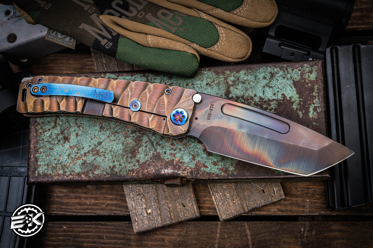 Medford Marauder-H Folding Knife Rose Broze Predator Sculpted