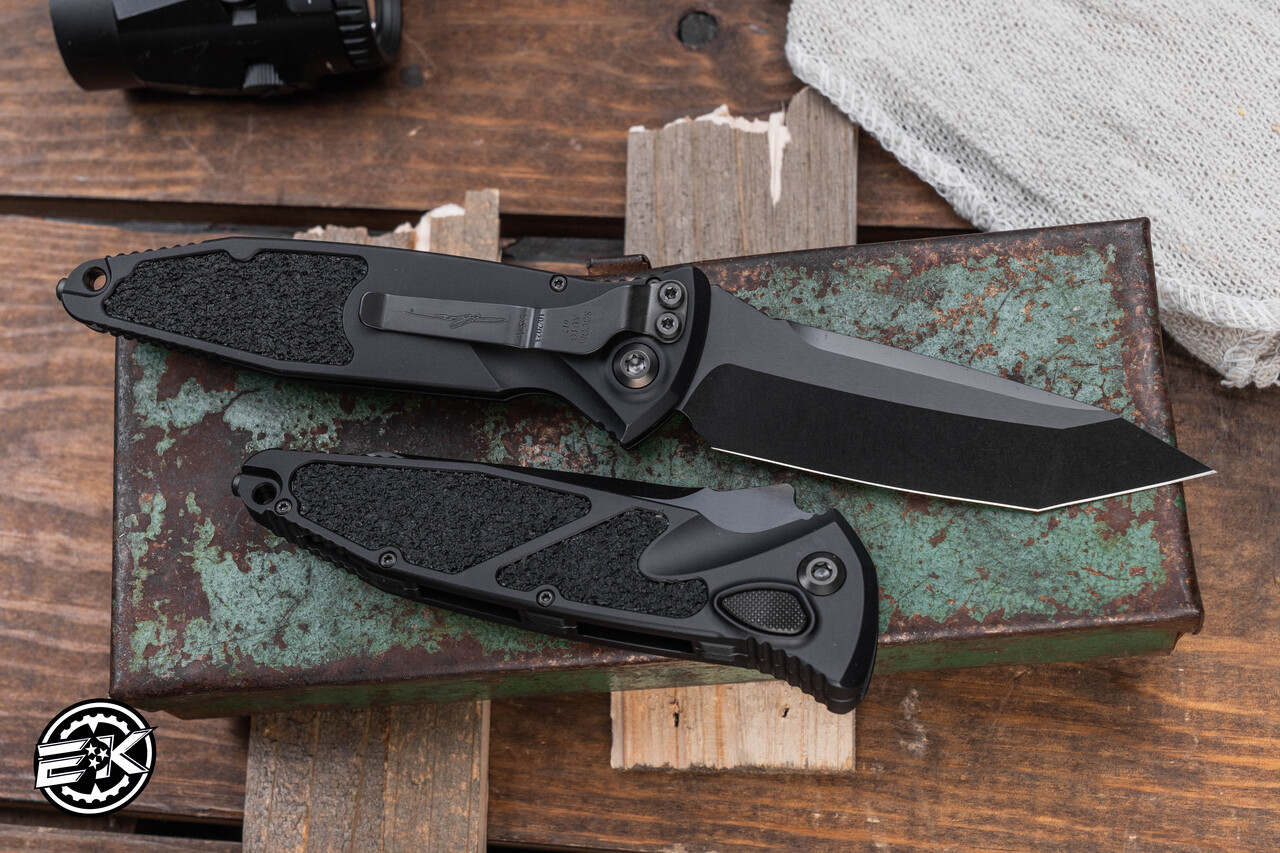 HiGH&LOW セット Microtech Socom Elite Automatic Folding Knife DLC Shadow 4