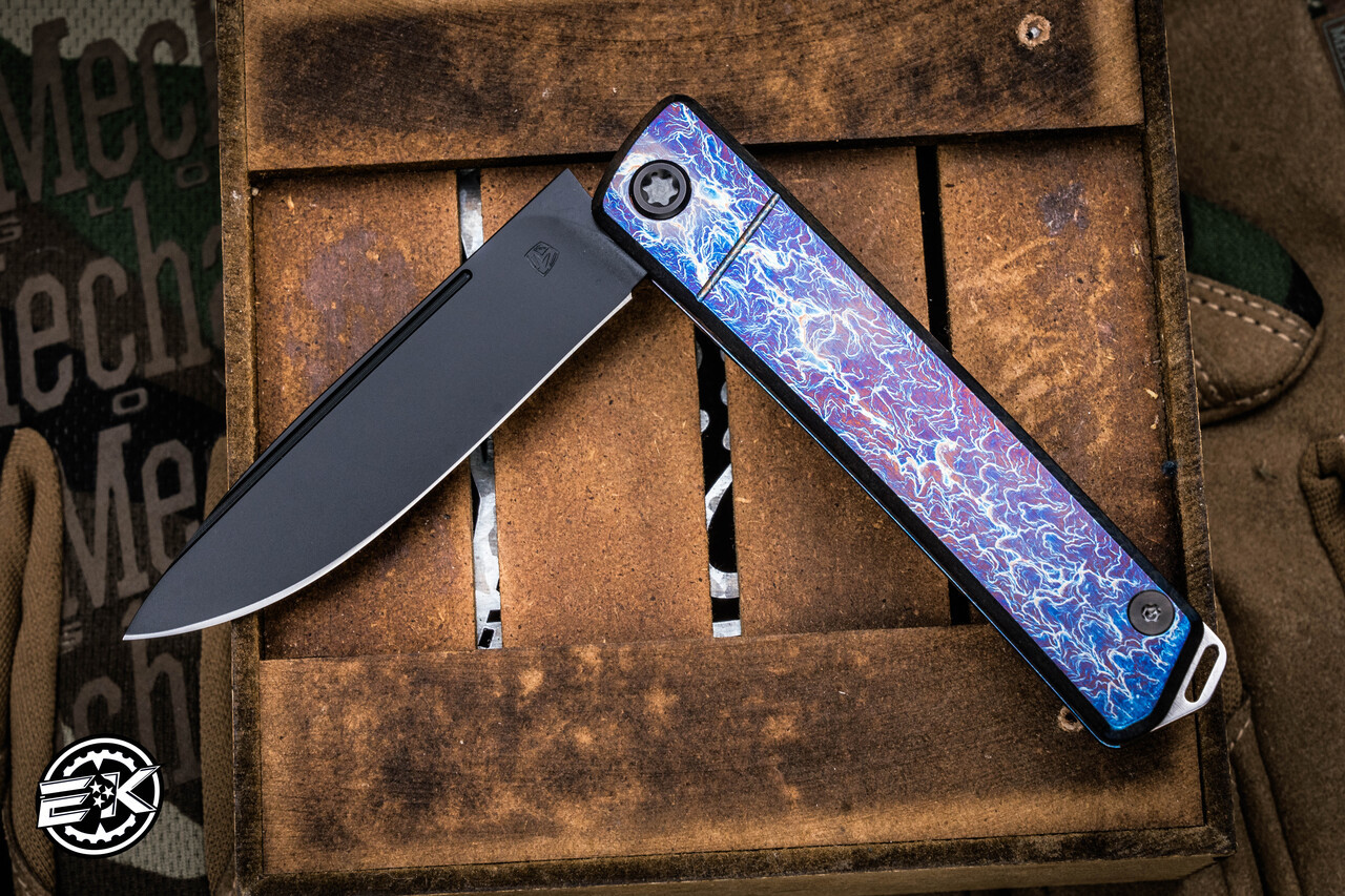 Medford Gentleman Jack (GJ-2) Slip Joint Knife Acid Etch Flamed