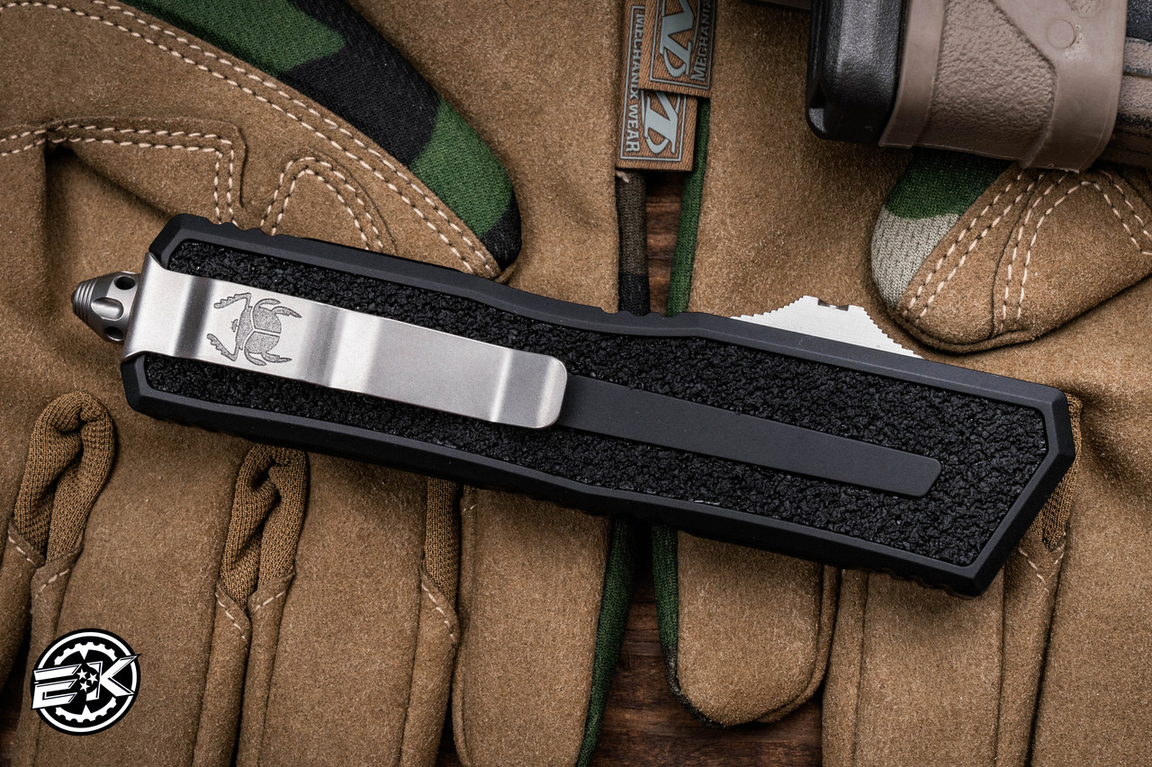Microtech Scarab II D/E-S Gen III OTF Automatic Knife 4" Double Edge ...