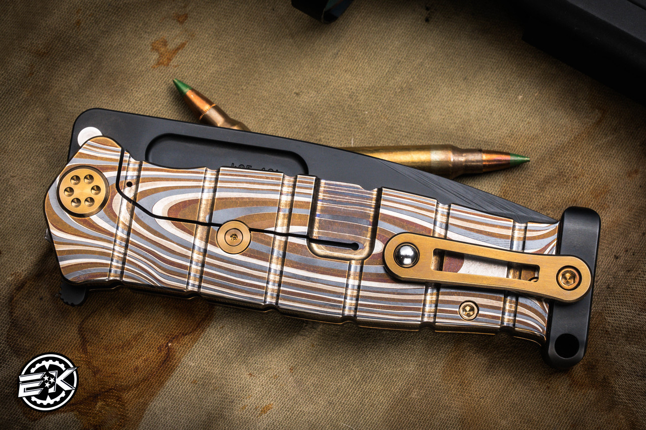 Medford USMC FF Fighter Flipper Knife Bronze 