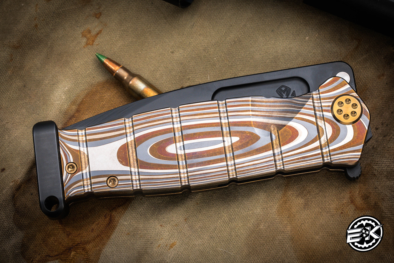 Medford USMC FF Fighter Flipper Knife Bronze 