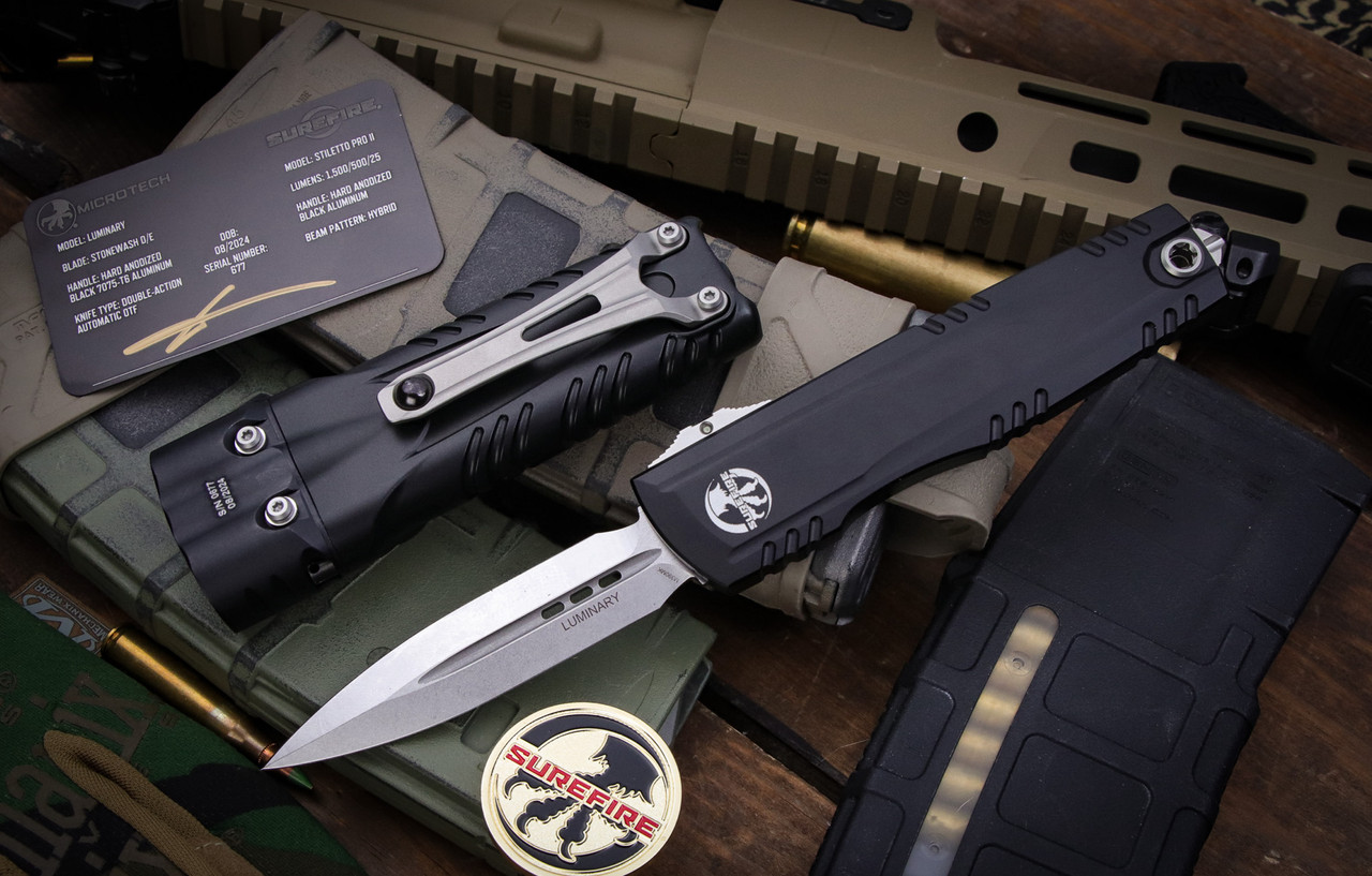 Limited Edition-Microtech/SureFire Combo Set Luminary ZBP Zero