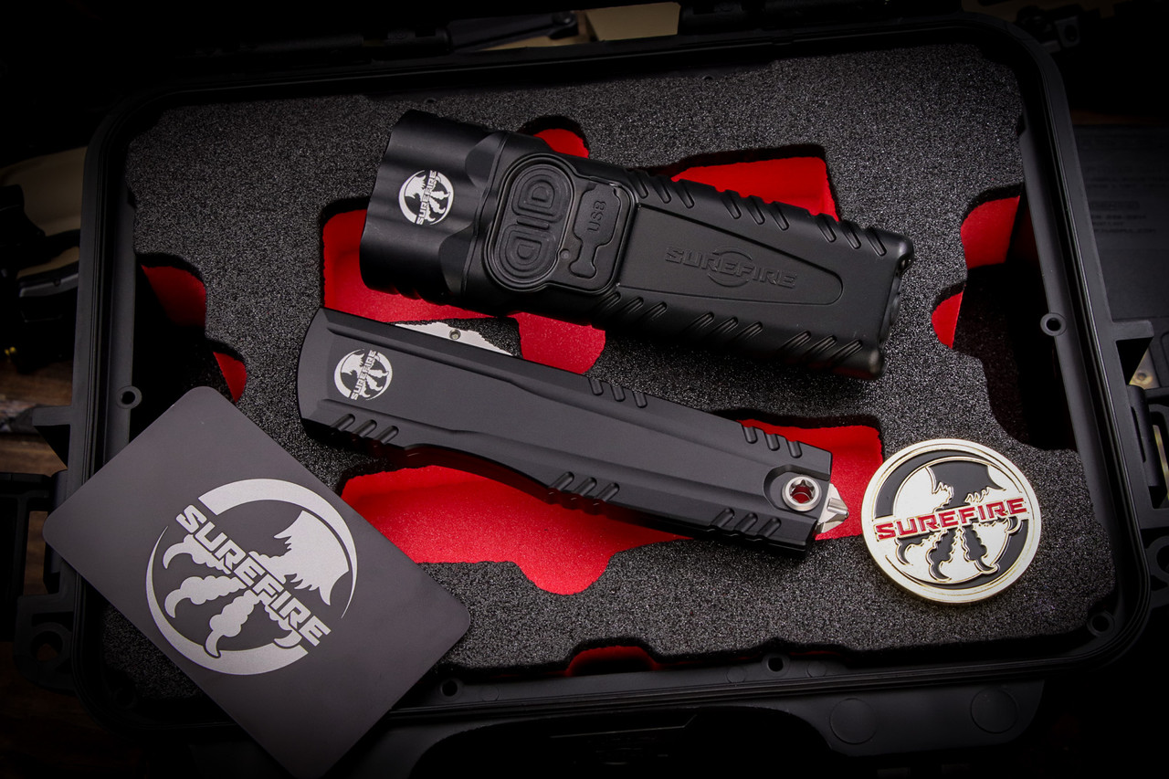Limited Edition-Microtech/SureFire Combo Set Luminary ZBP Zero