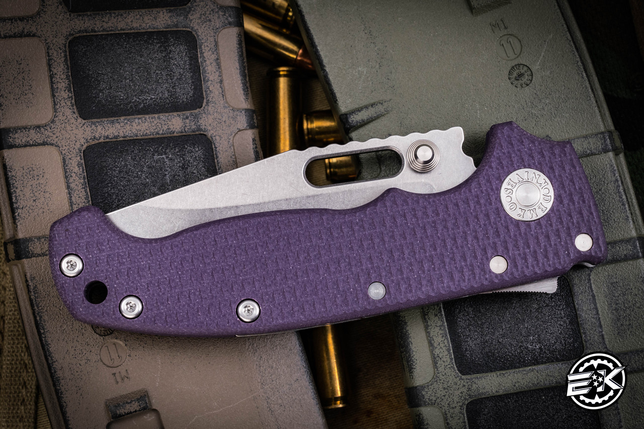 Demko Knives AD20 Purple G10 Sharklock 3.6