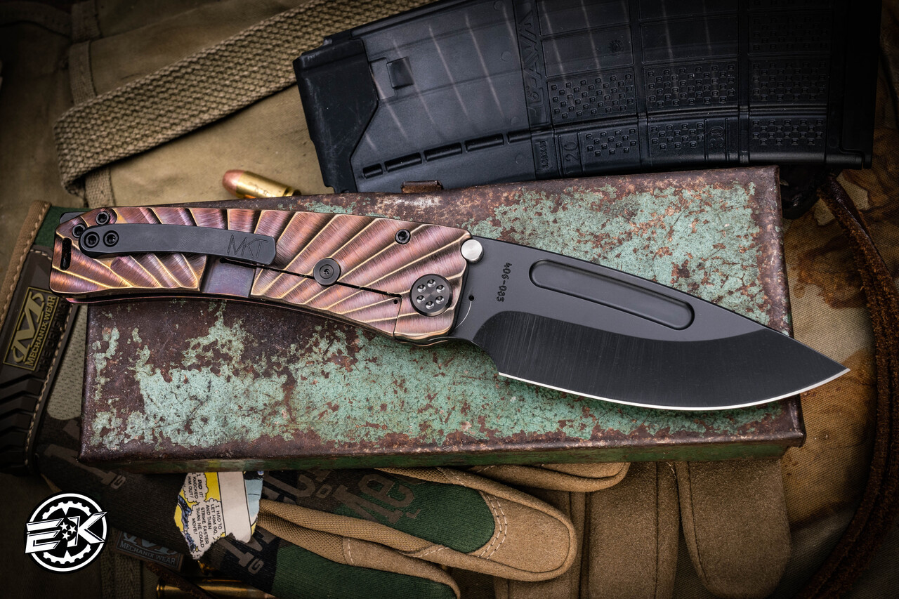 Medford Marauder-H Folding Knife Rose-Bronze 