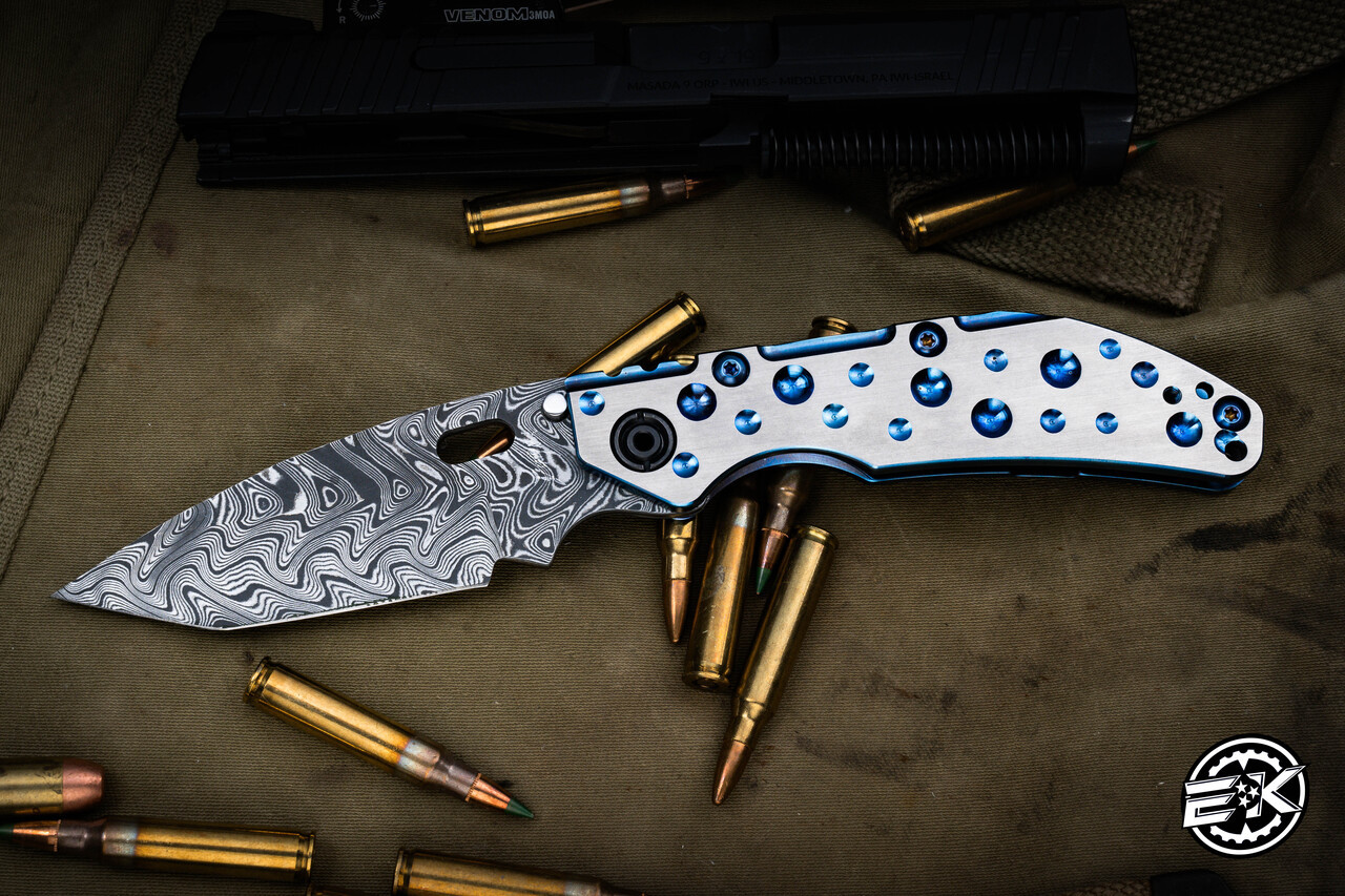 Duane Dwyer DCG Custom BBNL Titanium Satin Blue Cratered 4