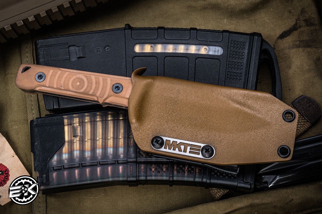 【茨城軍】Moonlander 手渡し対応 Medford Mizuchi Fixed Blade Knife Coyote G10 3.9