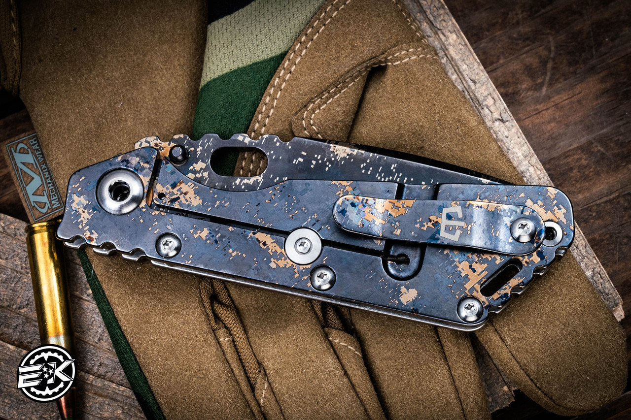 Strider Knives/Blackside Customs SMF DigiCam, Coin, CF TBot, Case