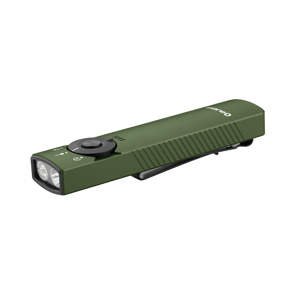 Olight Arkfeld Pro Flat EDC OD Green Rechargeable Flashlight LED