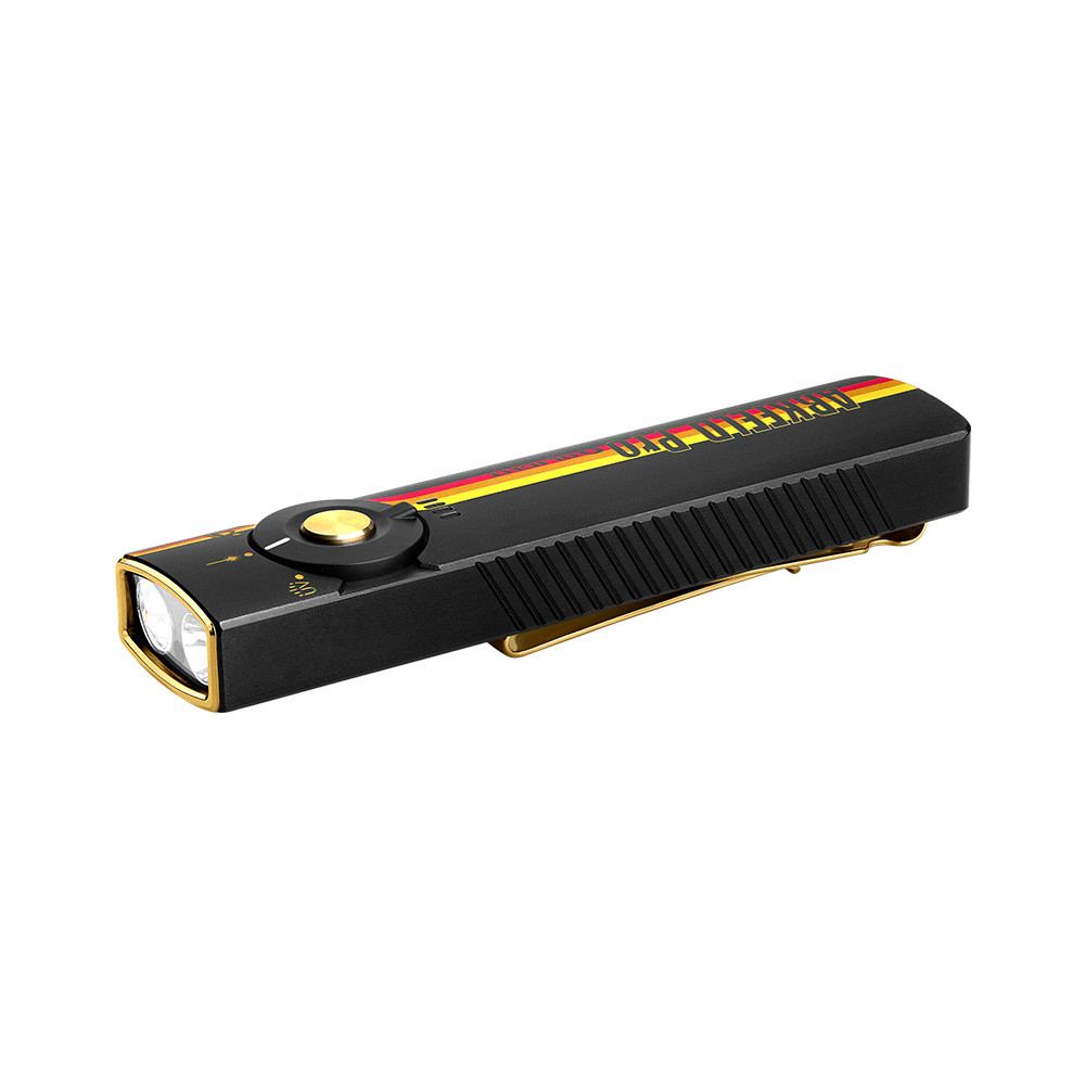 Olight Arkfeld Pro Flat EDC Racing Stripes Rechargeable Flashlight LED ...