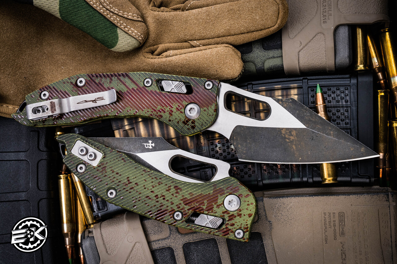 Microtech/Borka Blades Stitch Ram-LOK Manual Folder Outbreak