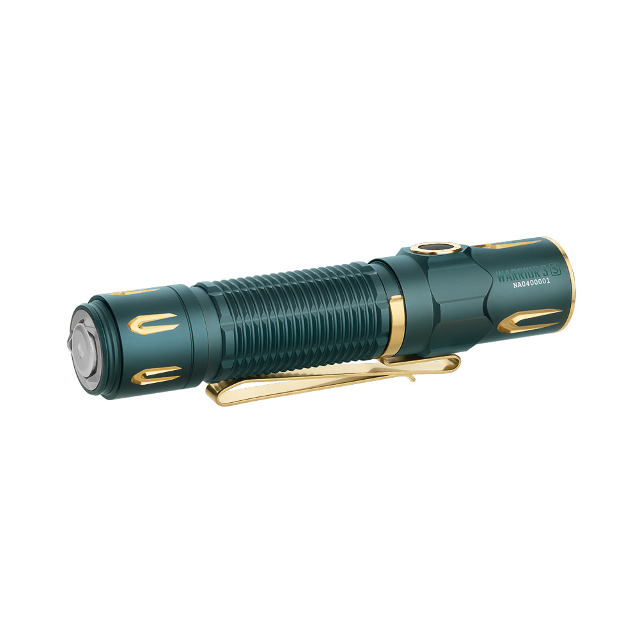 Olight Warrior 3S High Beam Tactical Flashlight Dream Blue