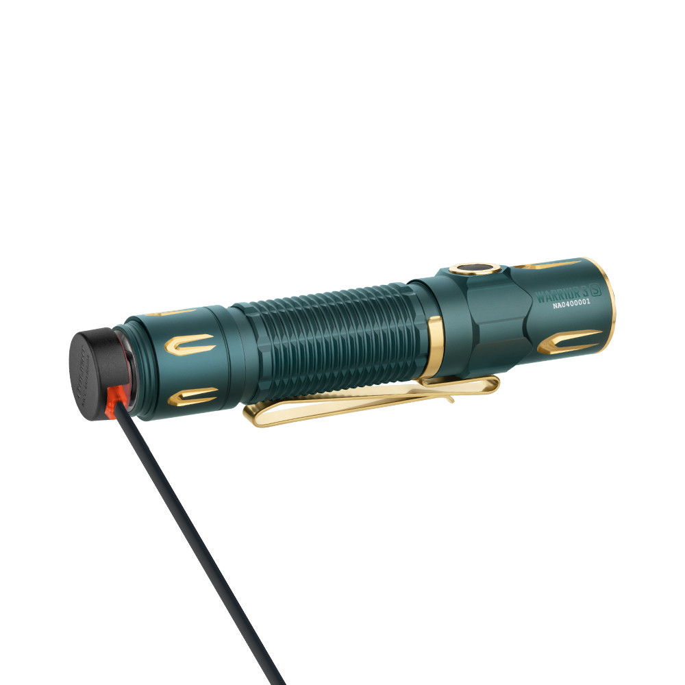 Olight Warrior 3S High Beam Tactical Flashlight Dream Blue 2300 Lumens