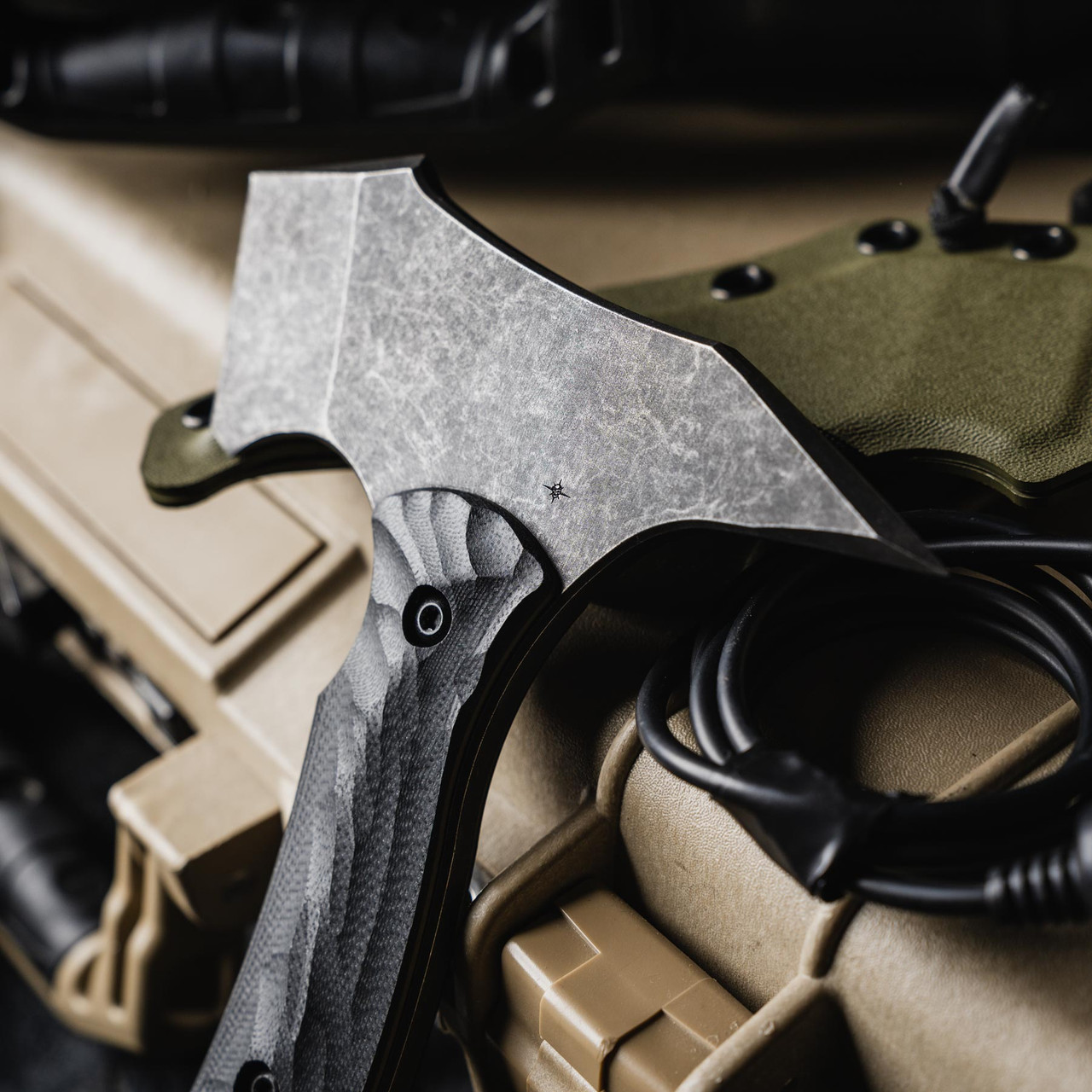 Toor Knives F13 Tommy Tomahawk Allied Black G10 5.5