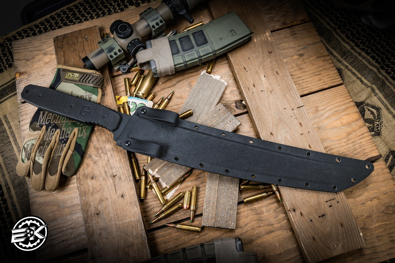 Blackside Customs Tokyo Drifter Fixed Blade Knife Black G10 PSB27