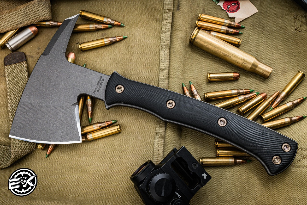 RMJ Tactical Pathfinder Black G10 Tomahawk 6