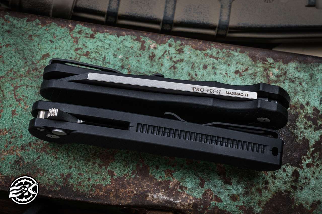 Pro-Tech Malibu Dragon Scale Black Aluminum 3.5