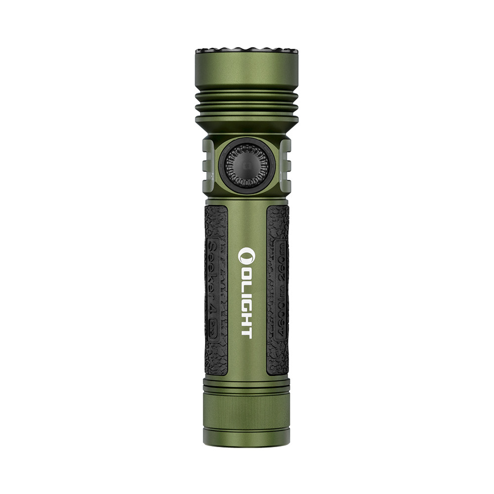 Olight Seeker 4 Rechargeable Pro High Power Flashlight OD Green